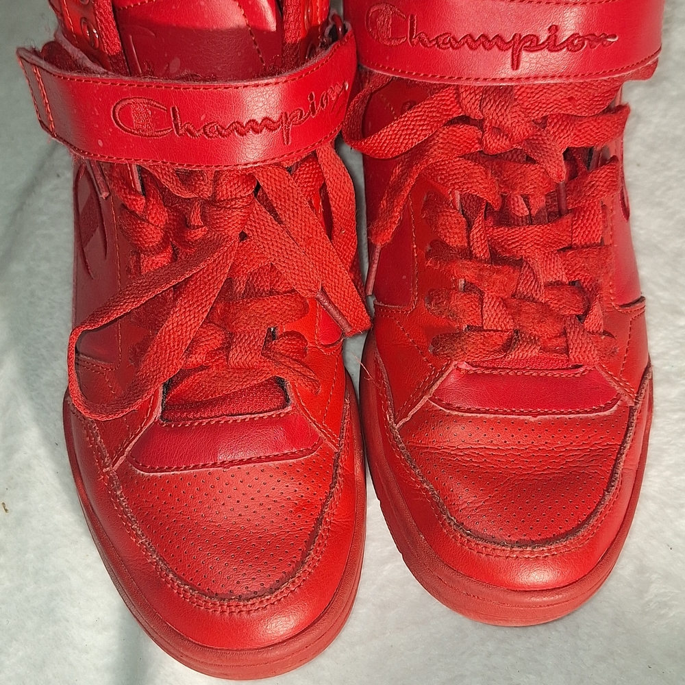 Champion Kids Bright Red Sneakers